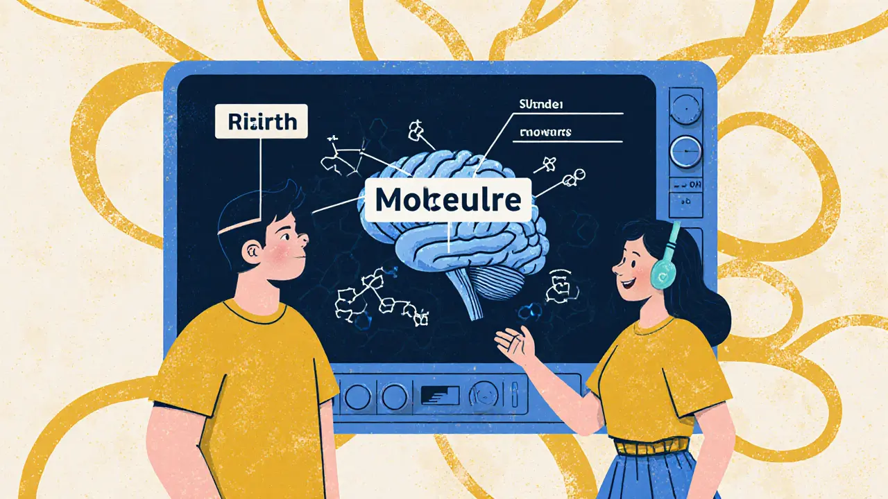 Адаптивные субтитры над 3D-моделью, студенты с разными потребностями.