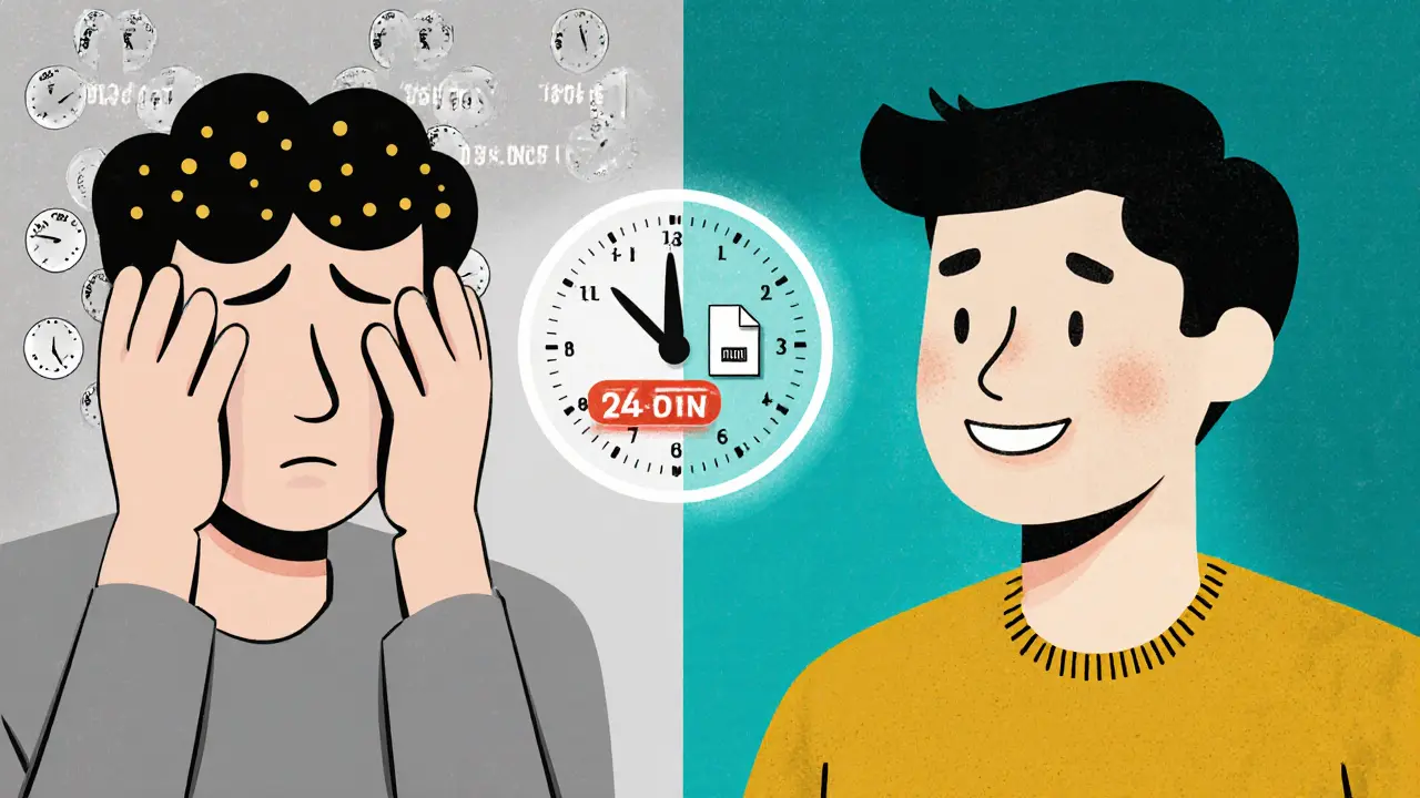 Два пути: обманчивый таймер слева, честный — справа