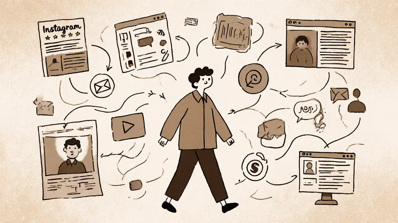 Карта касаний перед запуском курса: 15-20 точек взаимодействия с клиентом