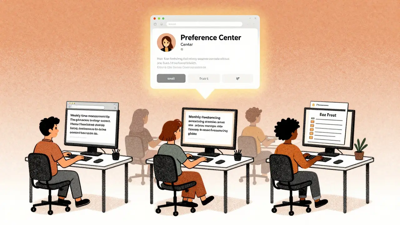 Preference center для инфобизнеса: как дать подписчику выбор и снизить отписки