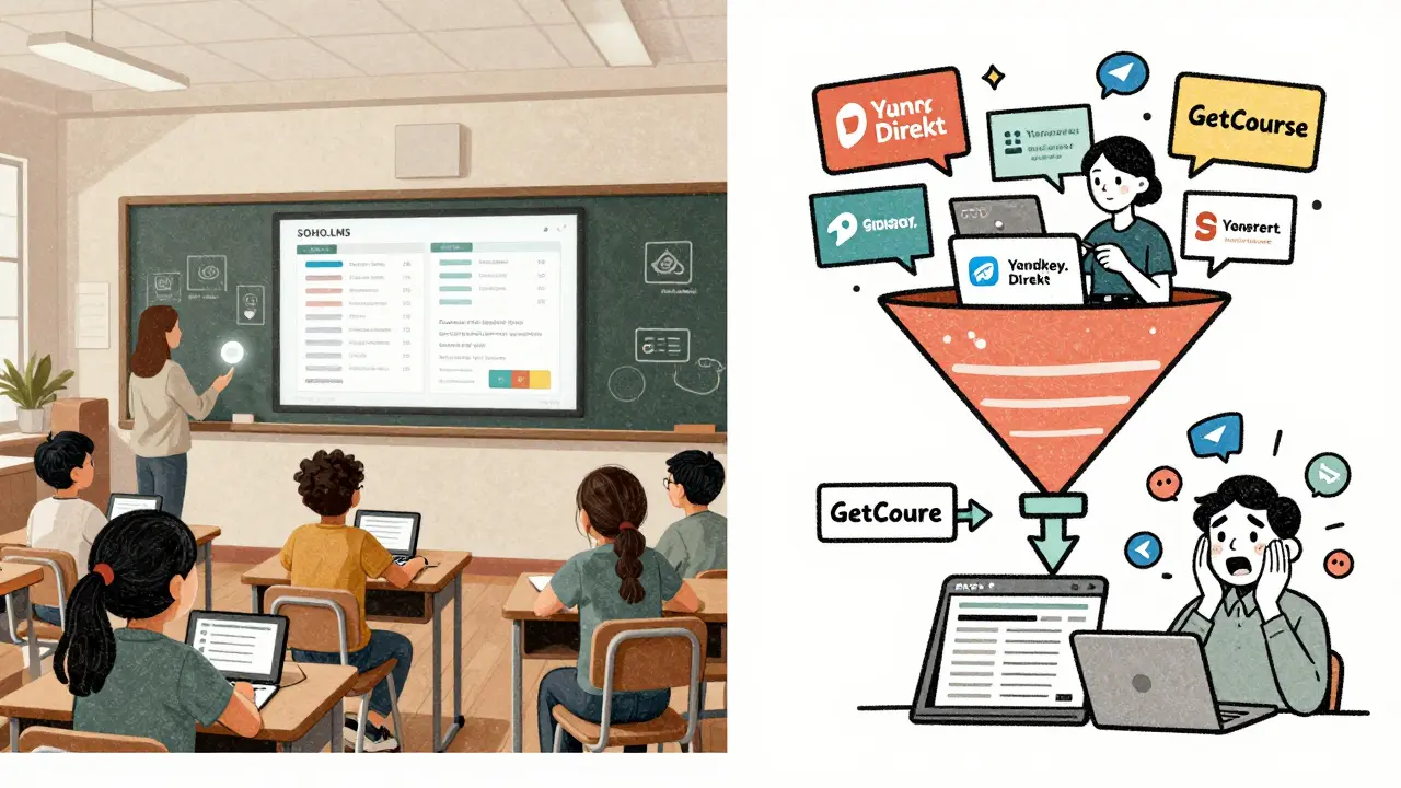 Сравнение LMS для онлайн-школ: функционал, цены, ограничения 2026