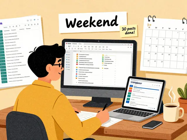 Контент-пакеты для SMM: как подготовить 30 постов за выходные для онлайн-школы