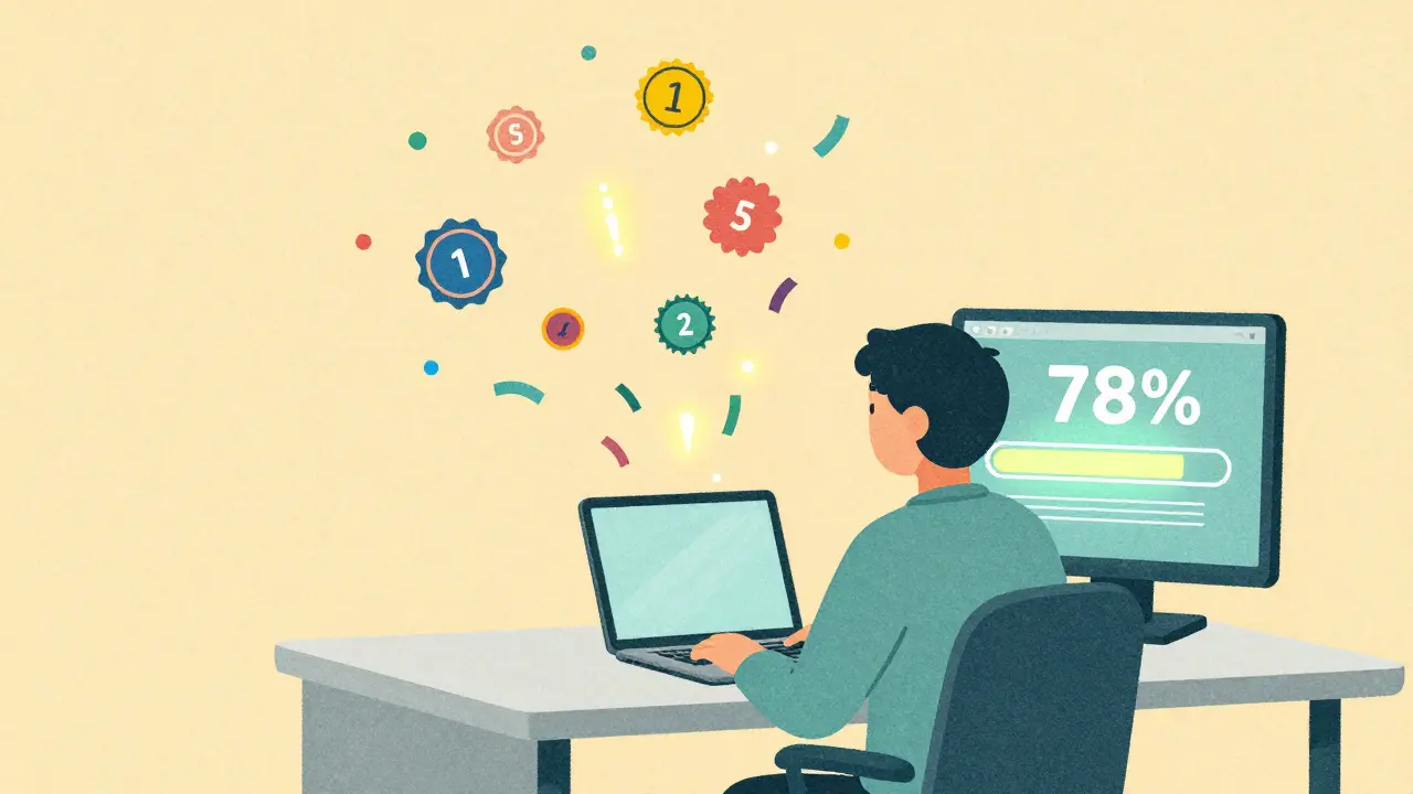 Геймификация в онлайн-курсах: как баллы, бейджи и рейтинги повышают вовлеченность