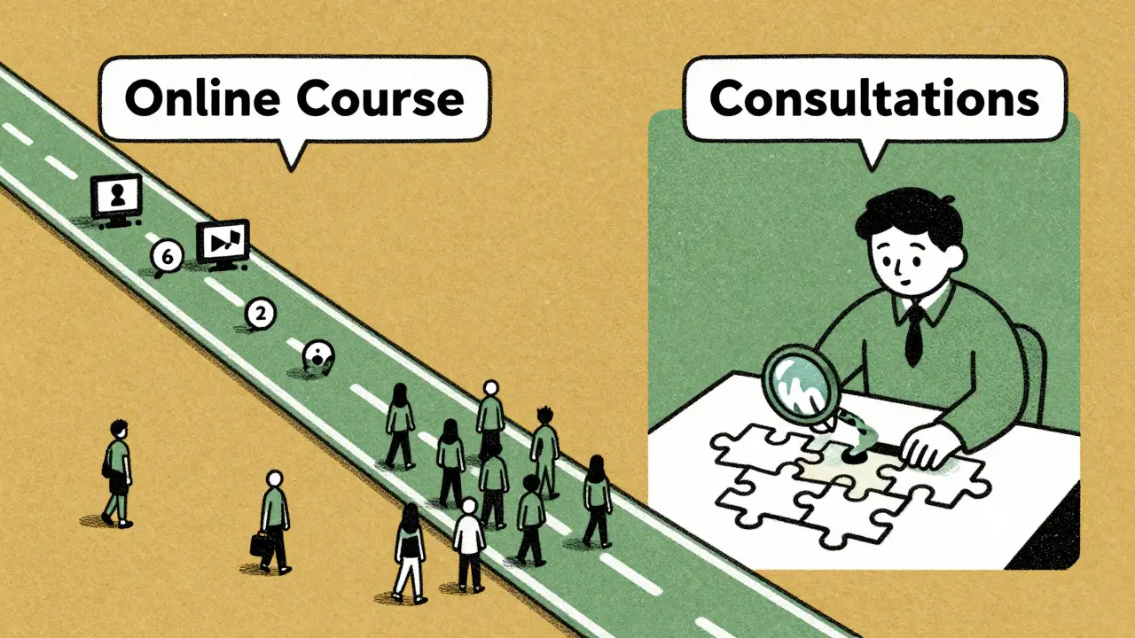 Онлайн-курс vs консультации: что выбрать эксперту