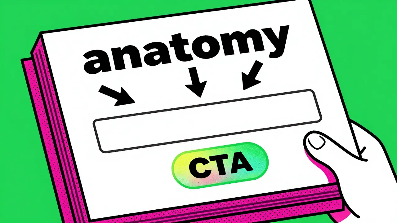 Анатомия эффективной формы подписки с элементами призыва к действию