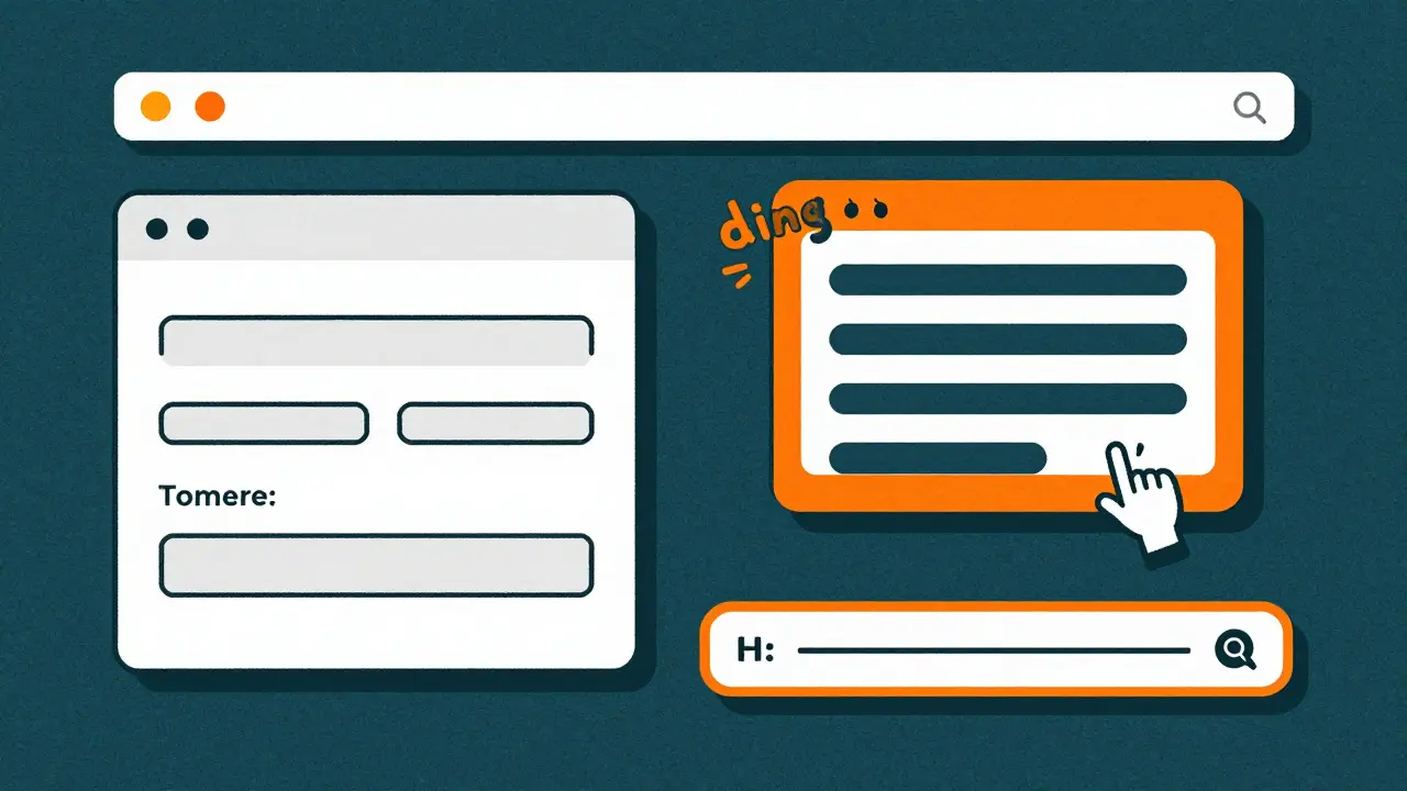 Различные типы форм подписки на сайте в стиле иллюстрации ризограф