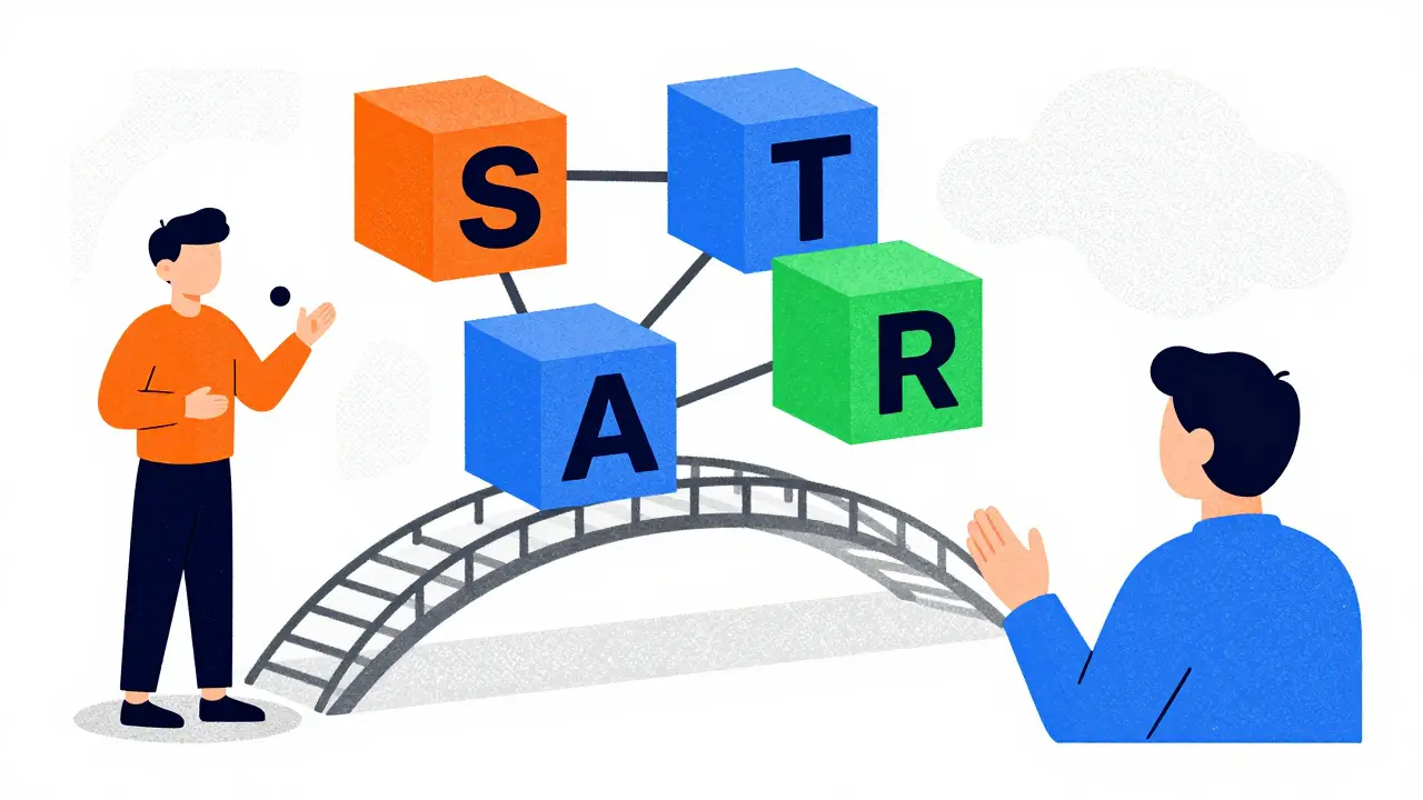 Схематичное изображение метода STAR для оценки кандидатов на интервью