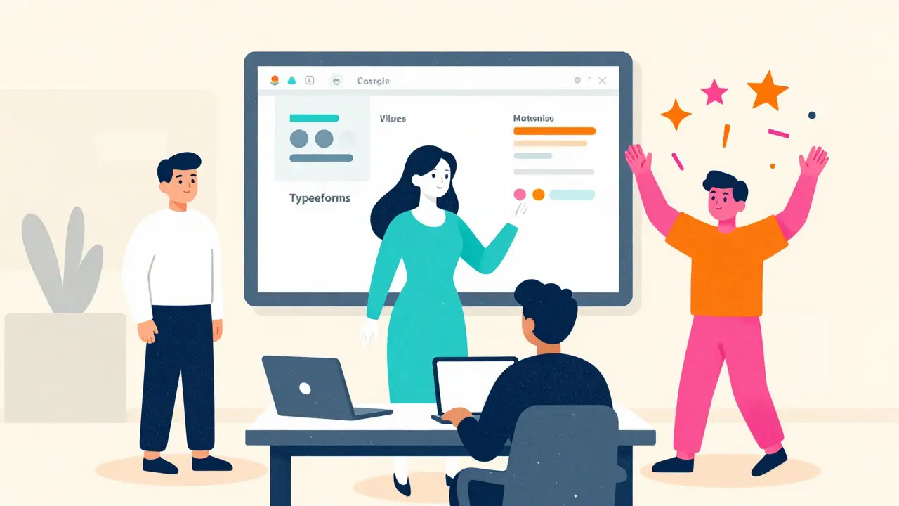 Формы и опросники для обучения: сравнение Google Forms, Typeform и Marquiz