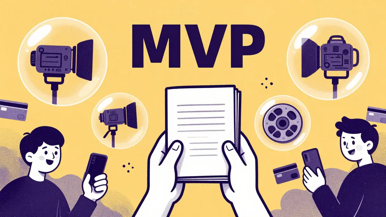 Метафора MVP: базовый продукт финансирует создание курса